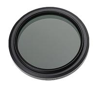 vhbw Universal ND Filter ND 2-1000 for Camera Lenses with 52 mm Filter Thread - Grey Filter, Variable ND Fader, 16-Fold Coating