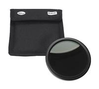 vhbw Universal ND Filter ND 2-1000 for Camera Lenses with 77 mm Filter Thread - Grey Filter, Variable ND Fader, 16-Fold Coating