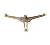 vhbw Universal Turntable Coupler for Microwave Oven Rotating Plate with 18cm Diameter e.g. Compatible with Bosch & Many Other Brands