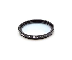 vhbw Universal UV Filter for Digital Camera Lenses with 37mm Filter Thread - UV Protection Filter, Black