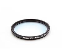 vhbw Universal UV Filter for Digital Camera Lenses with 46mm Filter Thread - UV Protection Filter, Black
