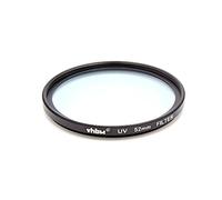vhbw Universal UV Filter for Digital Camera Lenses with 52mm Filter Thread - UV Protection Filter, Black