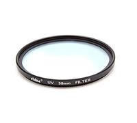 vhbw Universal UV Filter for Digital Camera Lenses with 58mm Filter Thread - UV Protection Filter, Black