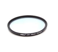 vhbw Universal UV Filter for Digital Camera Lenses with 62mm Filter Thread - UV Protection Filter, Black