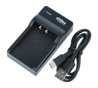 vhbw USB Battery Charger compatible with Agfa Agfaphoto Optima 1338, 1338MT, 2338, 2338MT Digital Camera, Action Camera Batteries - Cradle