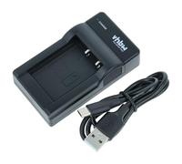 vhbw USB Battery Charger compatible with Digipo Aiptek CB-170, 084-07042L-062, AHD 2, AHD H23 Digital Camera, Action Camera Batteries - Cradle