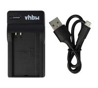 vhbw USB Battery Charger compatible with Nokia BL-5C, BL-5CA, BL-5CB Digital Camera, Action Camera Batteries - Cradle
