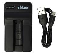 vhbw USB-C Charger compatible with Canon NB-9L Camera Battery + USB-C Cable, Charging Indicator