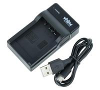 vhbw USB-C Charger compatible with Samsung HMC-U15, HMX-W200, HMX-U20, NV10, NV15, NV20, C20 Camera Battery + USB-C Cable, Charging Indicator