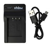 vhbw USB Battery Charger compatible with Sanyo Xacti VPC-CA100, VPC-GC10, VPC-CG20, VPC-CG21 Digital Camera, Action Camera Batteries - Cradle