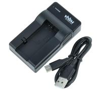 vhbw USB-C Charger compatible with Sony Cybershot DSC-F77, DSC-FX77, DSC-P2, DSC-P12, DSC-P10 Camera Battery + USB-C Cable, Charge Indicator