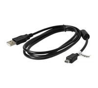 vhbw USB Cable Data Cable compatible with Olympus Camedia C-170, C-180, C-5500 Sport Zoom, C-480, C-500 Camera, Camcorder - Data Cable, 14.3 cm