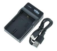 vhbw USB Charger compatible with Canon LP-E6NH, LC-E6E Camera Battery - Cradle, Charging Status Indicator, 8.4 V