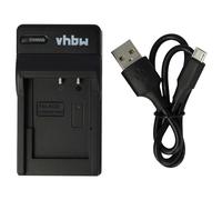 vhbw USB Charger compatible with Kodak EasyShare V1003, M380, M381, M420, V530, V603, V803 Camera Battery - Cradle, Charging Status Indicator, 4.2 V