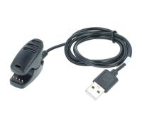 vhbw USB Charger compatible with Suunto Ambit 3 Multisport GPS, Ambit Sport watch Smartwatch Fitnesstracker - Docking Station Black 100cm