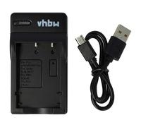vhbw USB charging cable for camera battery HP L1812A, R07, ICOM BP-243, BP-244, Jenoptik LP37.