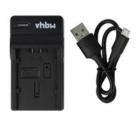 vhbw USB charging cable for camera battery Panasonic VW-VBG6.