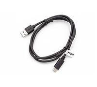 vhbw USB Data Cable USB 3.0 to USB 3.1 (Type C) Black Suitable for Medion Akoya E1240T, P3401T