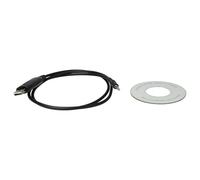 vhbw USB programming cable compatible with Alinco DR-620T, DR-635E, MKIII, DR-635T Radio, black