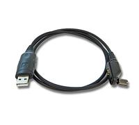 vhbw USB programming cable compatible with Icom IC-3061, IC-4062S, IC-F3062SN, IC-F3062TN, IC-F30GS, IC-F30GT, IC-F31GS radio black