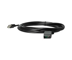 vhbw USB programming cable PLC compatible with Siemens Simatic S7 Logo PLC Radio, black - REPLACEMENT FOR 6ED1 057-1AA00-0BA0