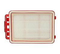 vhbw Vacuum Cleaner Filter Compatible with AEG Clean3000, AB31C1GG Vacuum Cleaner - HEPA Filter Red White