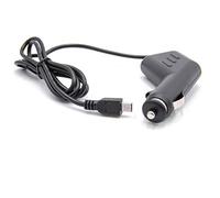 vhbw Vehicle Charging Cable compatible with Creative Muvo Slim, Micro Photo, NEEON, Micro, Nano MP3 Player - 12 V Charger Cable Black
