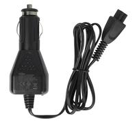 vhbw Vehicle Charging Cable compatible with Kärcher EDI 4, OC 3 Electric Ice Scraper, Pressure Cleaner - 12 V Charger Cable Black