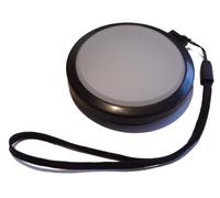 vhbw White Balance Cap Lens Cap 49mm Suitable for Sony E 30mm 3.5 Macro (SEL-30M35), E 35mm 1.8 OSS, E 50mm F1.8 (SEL-50F18).