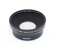 vhbw wide-angle additional lens lens thread 62mm, factor 0.45x suitable for camera Sony DT 18-200 mm 3.5-6.3, DT 55-300 mm F4.5-5.6 SAM (SAL-55300).
