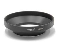 vhbw Wide angle lens hood 58 mm suitable for Panasonic Lumix G Vario 35-100 mm 2.8 OIS, Lumix G X Vario 12-35 mm 2.8 ASPH. Power OIS.