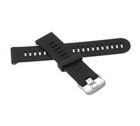 vhbw Wristband compatible with Garmin Forerunner 645 Smart Watch - 12 + 8.7 cm silicone black