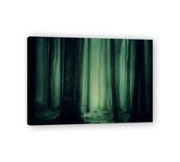 VHdfgTY I Don'T Understand ItNature Mountain Canvas Wall Art Blue Landscape Print Home Wall Decor 40x56cm Framed