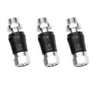 Vheolk 3X Scuba Diving Regulator Adaptor 9/16 Thread Connector with on Off Switch BCD Valve Medium Pressure Replacement,Style C