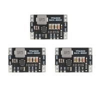 Vheolk 3X XL63020 TPS63020 Lithium Battery USB Automatic Boost Buck Step Up Down Module Microcontroller Power Low Ripple 5V