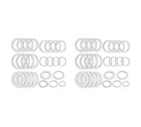 Vheolk 40 Pcs Saw Blade Bushing Set Saw Blade Adapter Ring Saw Blade Spacer,for Saw Blade, Marble Blade Inner Hole Conversion,