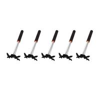 Vheolk 5X Retractable Billiard Cue Stick Bridge with Bridge Head, Billiard Pool Cue Accessory for Pool Table,Bridge Head,Black