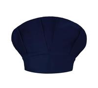 Vhersily 2025 Chef Hat, Unisex Chef's Hat, Chef's Hat, Chef Hat Woman, Machine Washable Adjustable White Chef's Hat, Chef Hat for Cooking, marine, One Size