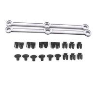 VHEUHZ Runner Connecting Rod Set - Metal Spool Valve - 2 Ports - 2.5 Inch Flange Connection - Compatible with C320 3.0L V6 OM642 Inlet Manifold Runner