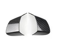 VHJIO ABS Carbon Fiber Texture Steering Wheel Panel Cover Trim, for VW, for Golf 6 MK6, for Bora, for Eos, for Polo, for Jetta, for Caddy, for for Touran Car Steering Wheel Trim