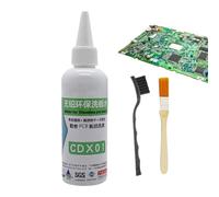 Vhjlfig 100ml Professional PCB Motherboard Cleaner Motherboard Dust Cleaner Liquid Multifunctional Effective Electronics Cleaning Agent for Equipment Computer Phone Appliances