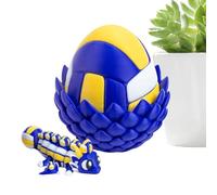 Vhjlfig 3D Printed Dragon Egg - Stress Relief Toy | 3D Dragons with Egg | for Home Office Desk Bookshelf Travel Birthday Holiday Kids Boys Adults Sports Enthusiasts