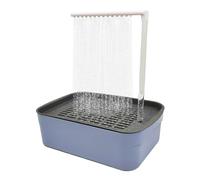Vhjlfig Automatic Bath for Parrot - Shower Enclosure for Birds with Running Water System - USB Electric Fountain for Parakeets Cockatiels and Parakeets