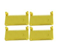 Vhjlfig Blanket Stitching Guide Tool - Finger Reusable 3mm/4mm Gauge | Edge Stitching Lock Sewing Gauge | for Beginners Women Straight Curved Crafting Quilting Fabric Garment Decor