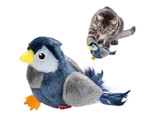 Vhjlfig Cat Bird Toy | Realistic Twitter Sound | Stimulating Stroking Cane Game - Indoor Entertainment and