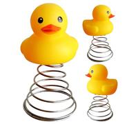 Vhjlfig Christmas Tree Topper 9.5x18cm ABS Fun Rubber Duck Tree Topper Ornament Creative Festive Decoration For Festival House Home Activities Party Holiday Gathering