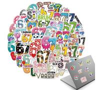 Vhjlfig Doodle Stickers - 50 Sheets Waterproof Self-Adhesive Labels - Bottle Labels | For Wine Bottles Glasses Packaging Birthday Christmas Business House Door