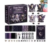 Vhjlfig Fairy Handmade Sewing Kit | with Pre-Cut Materials Soft Home Decoration,Manual Sewing Craft Kit - for Women Girls Students Beginners Handmade Enthusiasts Craft Lovers