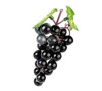 Vhjlfig Fake Grape Bunches - 18 Piece Table Decoration - Realistic Fake Grapes - Various Colours
