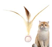 Vhjlfig For Cats with Bouncing Tails, Bouncing Cat Ball - Entertainment for Puppies Medium and Large Breed - Exercise Chew Training Sport Anti-Boredom